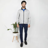 Men's Full Sleeves Jacket - Ash Grey, Men's Jackets & Hoodies, Chase Value, Chase Value
