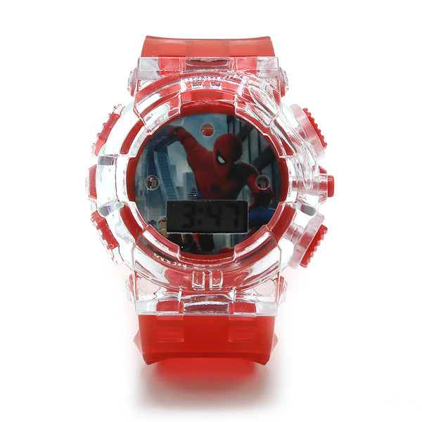 Kids Digital Watch - Red