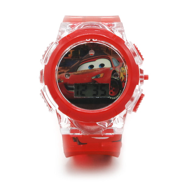 Kids Digital Watch - Red