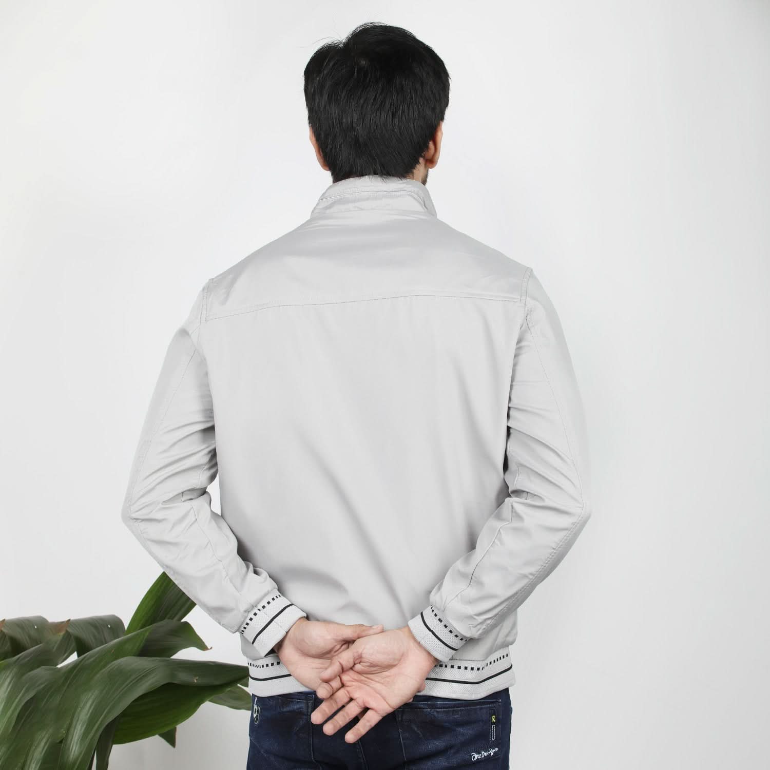Men's Full Sleeves Jacket - Ash Grey, Men's Jackets & Hoodies, Chase Value, Chase Value