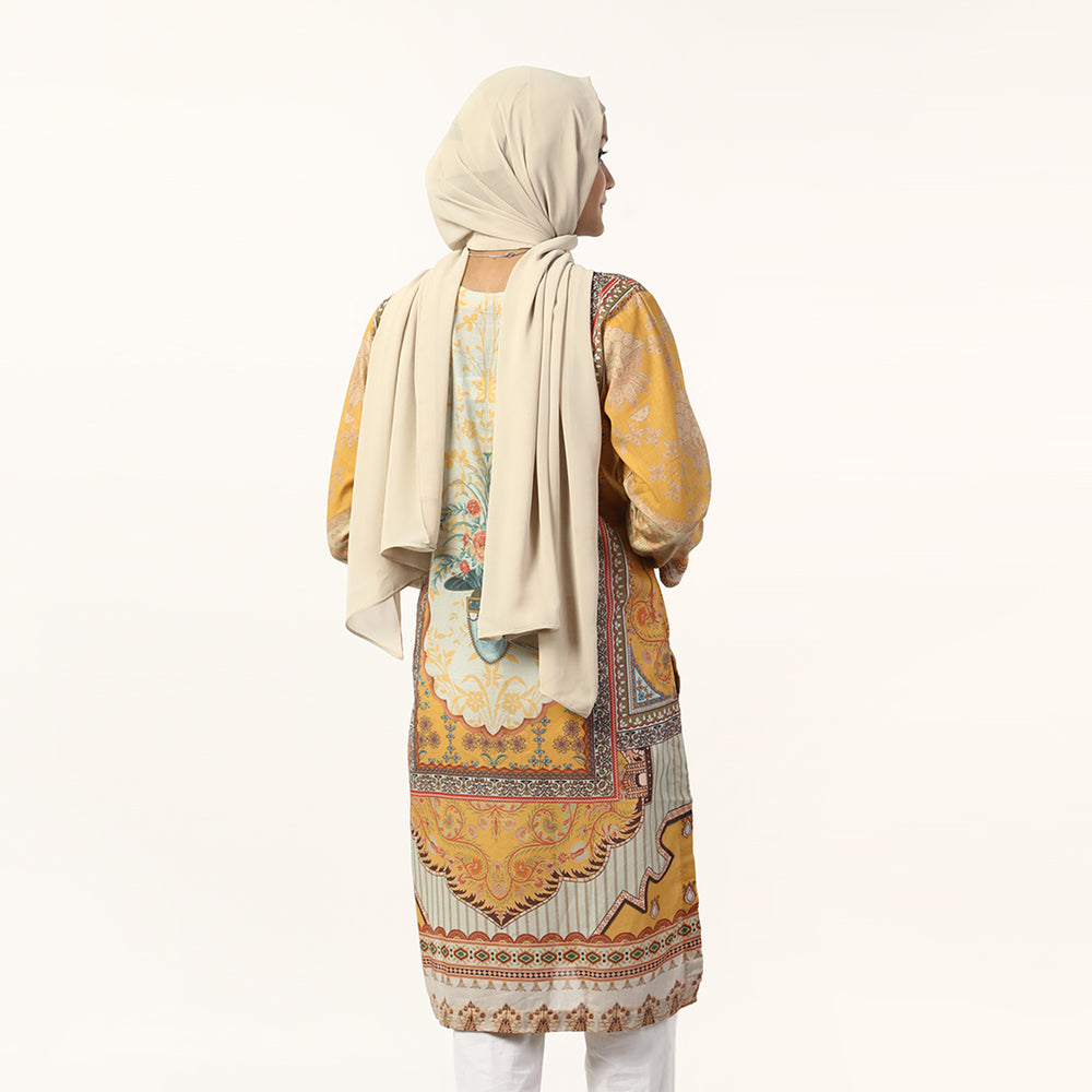 Women's Printed Lawn Kurti - Multi Color, Women Ready Kurtis, Chase Value, Chase Value