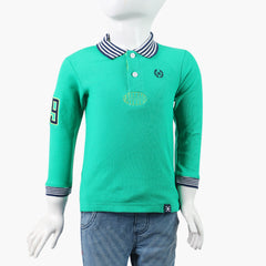 Eminent Boys Full Sleeves T-Shirt - Green, Boys T-Shirts, Eminent, Chase Value