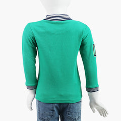 Eminent Boys Full Sleeves T-Shirt - Green, Boys T-Shirts, Eminent, Chase Value