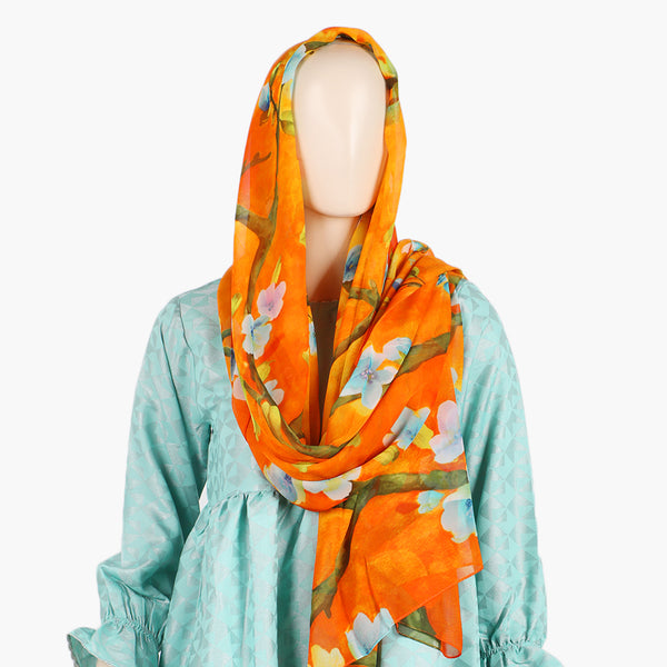 Women's Silk Scarf - Multi Color, Women Shawls & Scarves, Chase Value, Chase Value