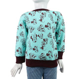 Girls Full Fleece Sweat Shirt - Cyan, Women Sweatshirts & Hoodies, Chase Value, Chase Value