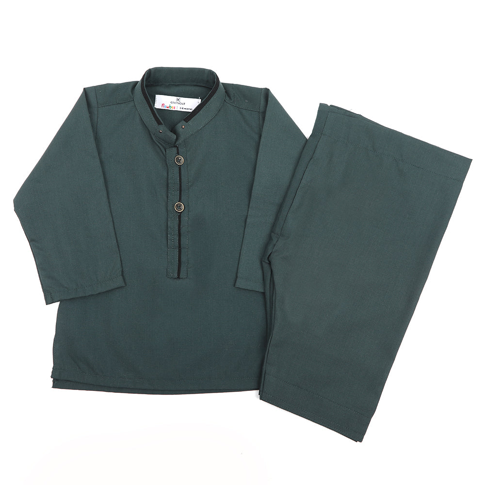 Eminent Newborn Boys Shalwar Suit - Green, Newborn Boys Shalwar Suits, Eminent, Chase Value