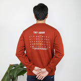 Eminent Men's Full Sleeves Sweat Shirt - Rust, Men's Sweater & Sweat Shirts, Eminent, Chase Value