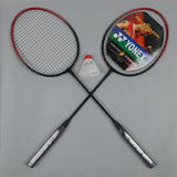 Badminton Racket Pair T-less - Red & Black, Sports, Chase Value, Chase Value