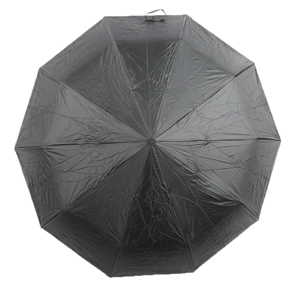 Umbrella Folding With Pouch - Black, Umbrellas, Chase Value, Chase Value
