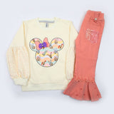 Girls Full Sleeves Suit - Pink, Girls Suits, Chase Value, Chase Value