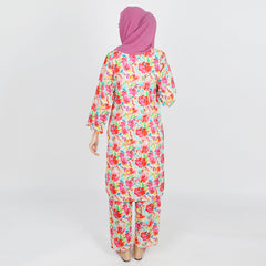 Women's Stitched Khaddar 2Pcs Suit - Fawn