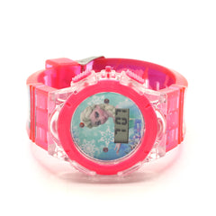 Kids Digital Watch - Dark Pink