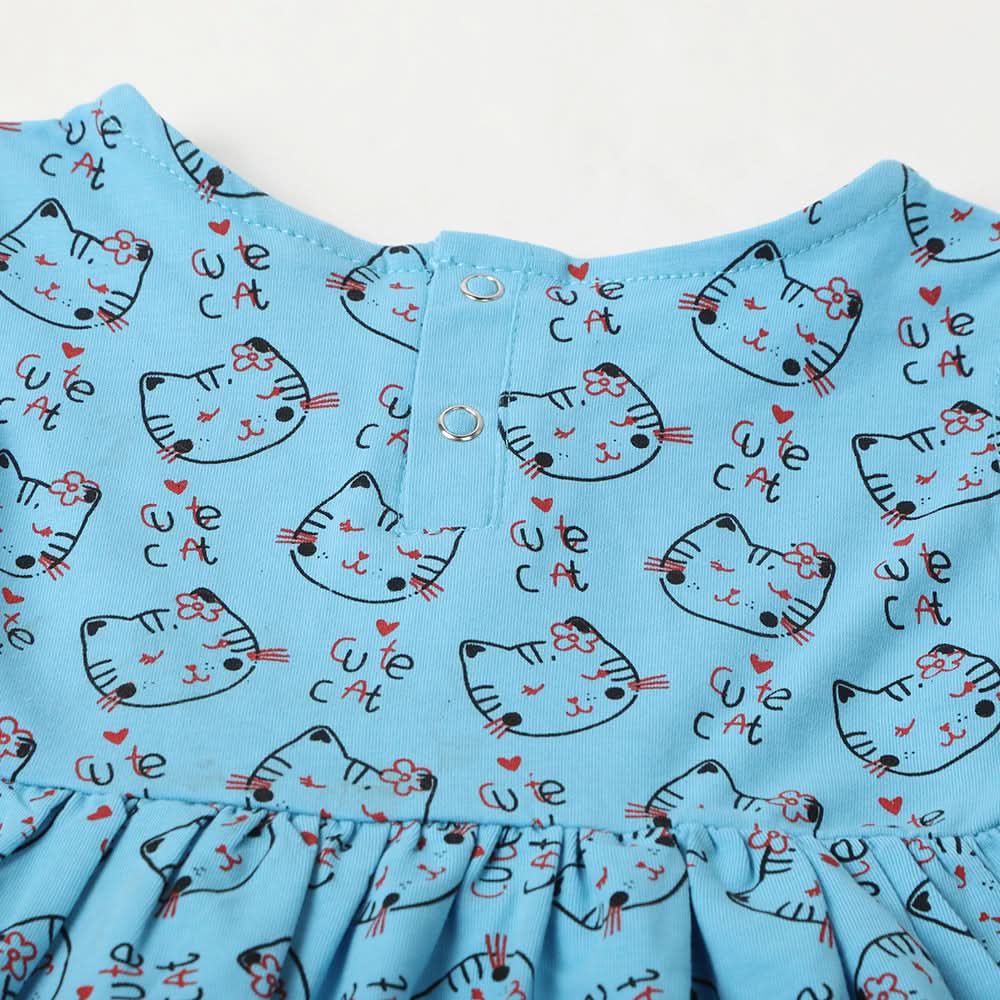 Girls Frock - Blue, Girls Frocks, Chase Value, Chase Value