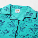 Newborn Girls Night Suit - Sea Green, Newborn Girls Sets & Suits, Chase Value, Chase Value