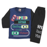 Newborn Boys Full Sleeves Suit - Navy Blue, Newborn Boys Sets & Suits, Chase Value, Chase Value