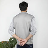 Men's Sleevesless Mock Neck Zipper Jacket - Grey, Men's Jackets & Hoodies, Chase Value, Chase Value