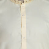 Men's Embroidered Stitched Shalwar Suit - Cream, Men's Shalwar Kameez, Chase Value, Chase Value