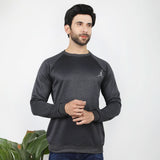 Men's Full Sleeve Sweat Shirt - Charcoal, Men's Sweater & Sweat Shirts, Chase Value, Chase Value