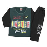 Newborn Boys Full Sleeves Suit - Green, Newborn Boys Sets & Suits, Chase Value, Chase Value