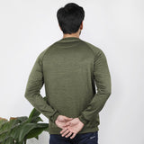 Men's Full Sleeve Sweat Shirt - Olive, Men's Sweater & Sweat Shirts, Chase Value, Chase Value
