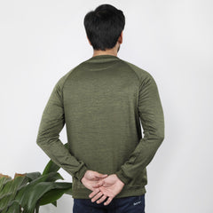 Men's Full Sleeve Sweat Shirt - Olive