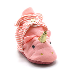 Newborn Soft & Comfortable Footwear For Babies - Peach