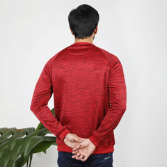 Men's Full Sleeve Sweat Shirt - Maroon