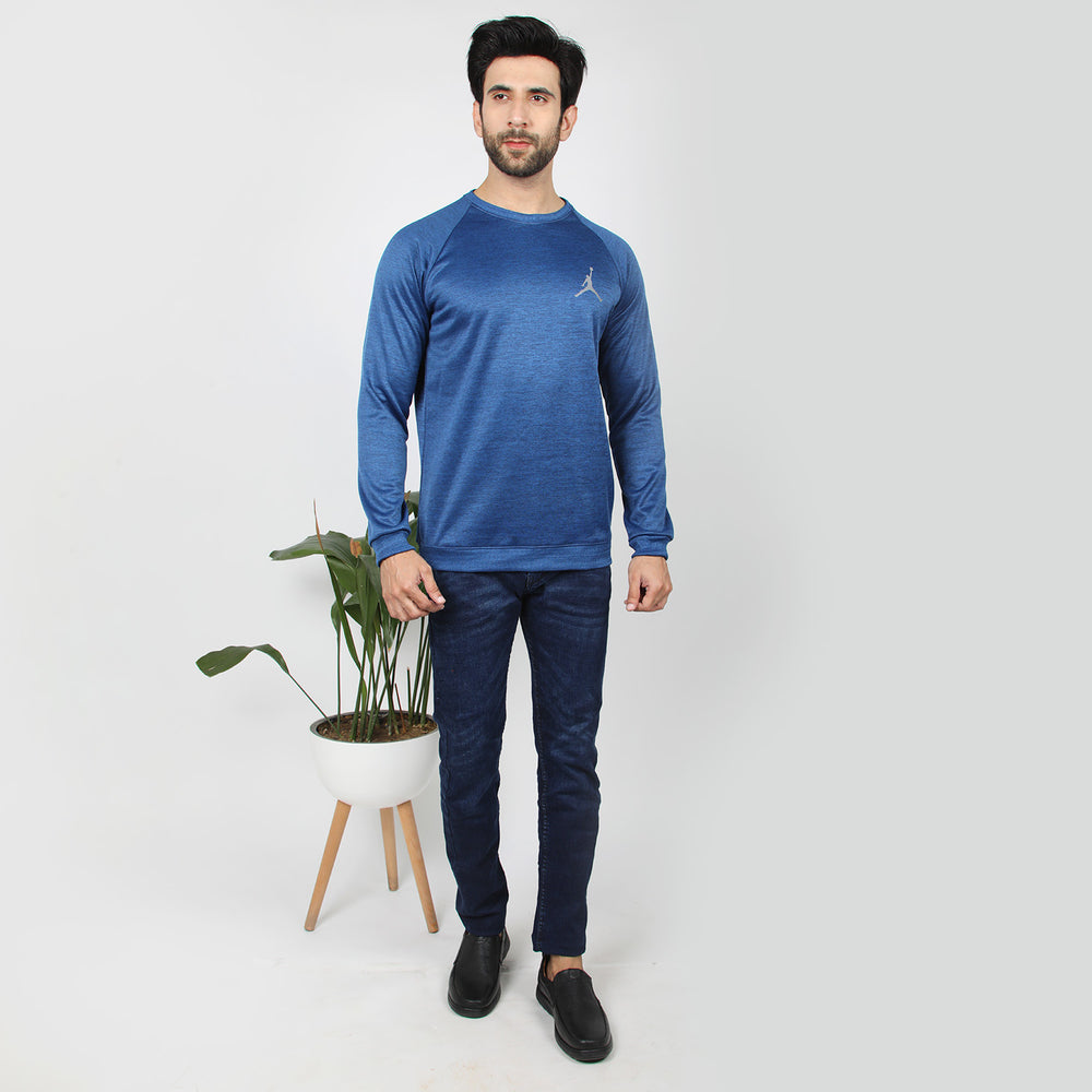 Men's Full Sleeve Sweat Shirt - Royal Blue, Men's Sweater & Sweat Shirts, Chase Value, Chase Value