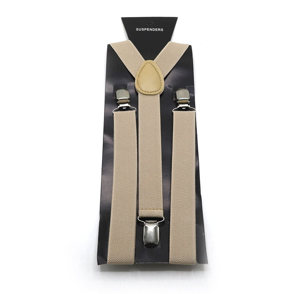 Suspenders For Men's - Beige, Men's Belt, Chase Value, Chase Value