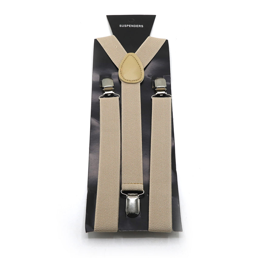 Suspenders For Men's - Beige