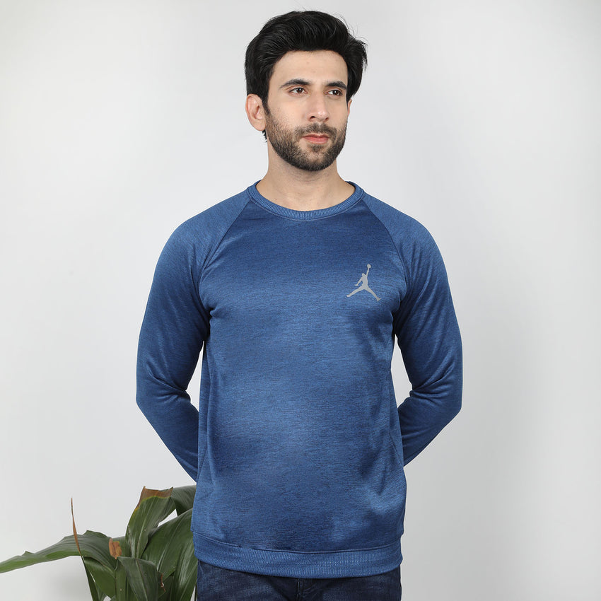 Men's Full Sleeve Sweat Shirt - Royal Blue