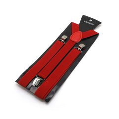 Suspenders For Men's - Red