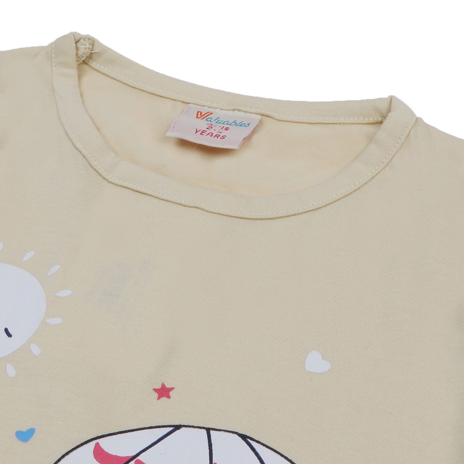 Girls Half Sleeves Suit - Fawn, Girls Suits, Chase Value, Chase Value