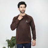Men's Full Sleeve Sweat Shirt - Coffee, Men's Sweater & Sweat Shirts, Chase Value, Chase Value