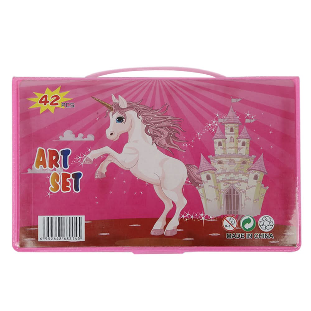 Color Kit Pack of 42 - Pink, Pencil Boxes & Stationery Sets, Chase Value, Chase Value