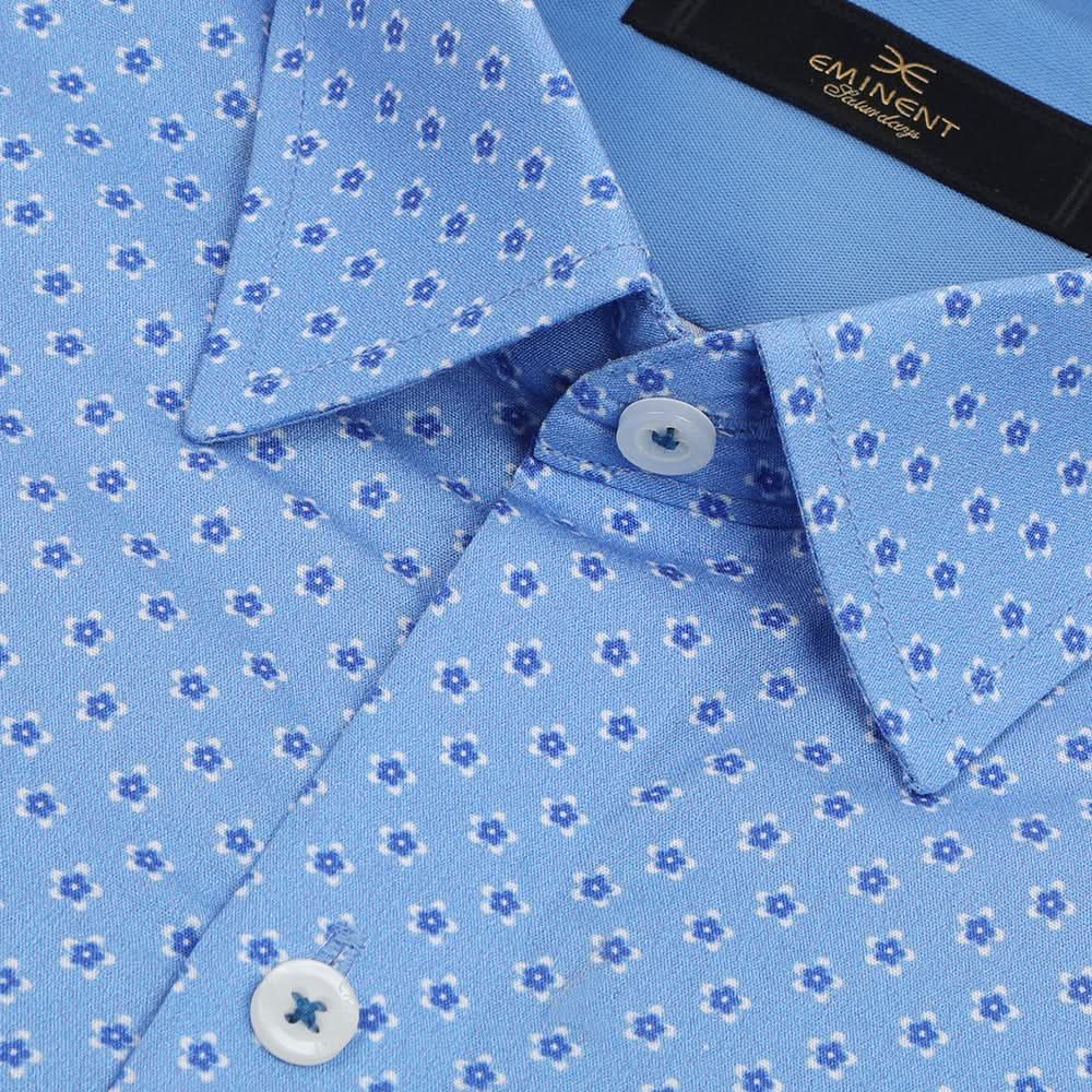 Eminent Men's Saturday Printed Shirt  - Blue, Men's Shirts, Eminent, Chase Value