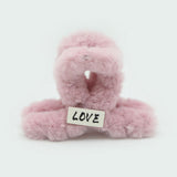 Small Furr Hair Catcher - Tea Pink, Women Hair & Head Jewellery, Chase Value, Chase Value