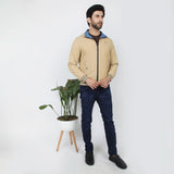 Men's Full Sleeves Jacket - Fawn, Men's Jackets & Hoodies, Chase Value, Chase Value