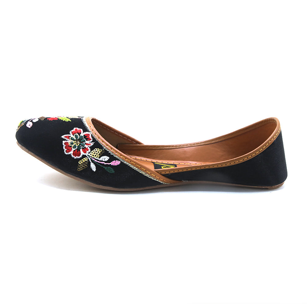 Women's Khussa - Black, Women Khussa, Chase Value, Chase Value