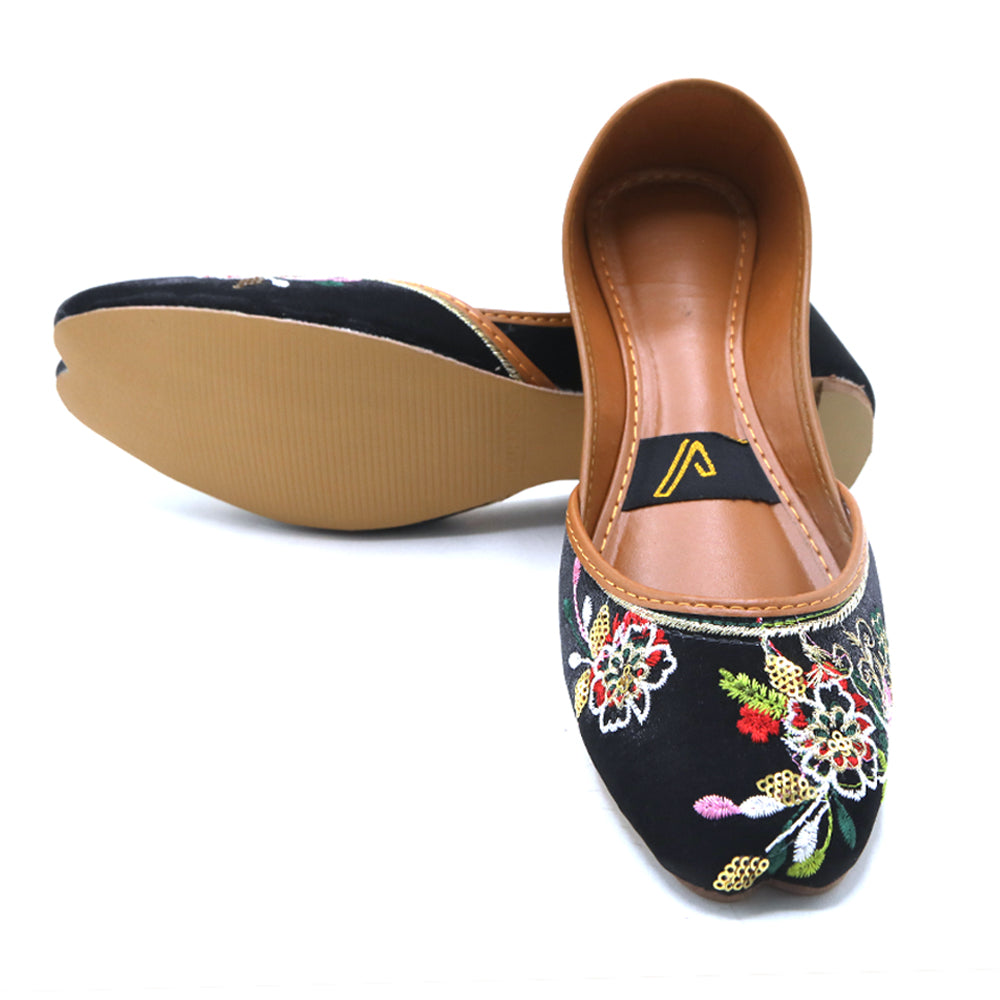 Women's Khussa - Black, Women Khussa, Chase Value, Chase Value