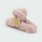 Large Furr Hair Catcher - Tea Pink, Women Hair & Head Jewellery, Chase Value, Chase Value
