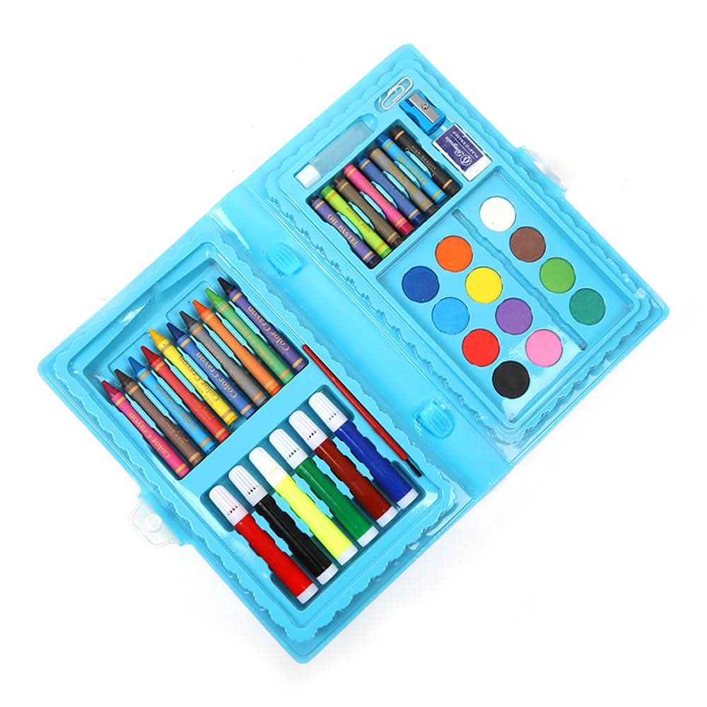 Color Kit Pack of 42 - Blue, Pencil Boxes & Stationery Sets, Chase Value, Chase Value