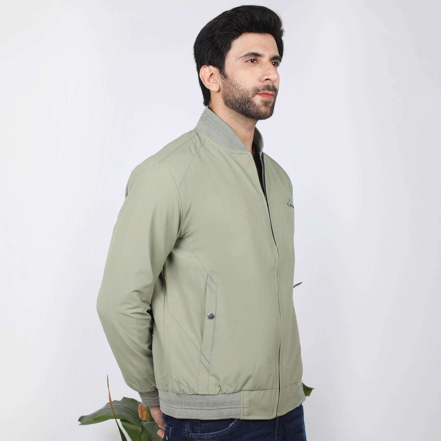 Men's Full Sleeves Jacket - Green, Men's Jackets & Hoodies, Chase Value, Chase Value