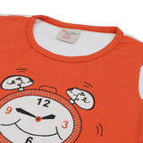 Girls Half Sleeves Suit - Orange, Girls Suits, Chase Value, Chase Value