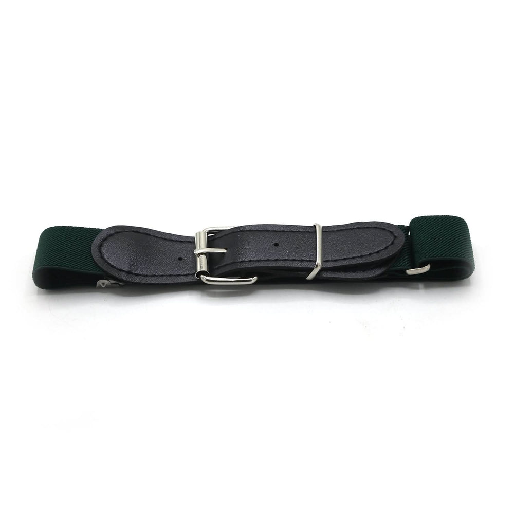 Kids Stretchable Belt - Dark Green, Boys Belts & Gallace, Chase Value, Chase Value