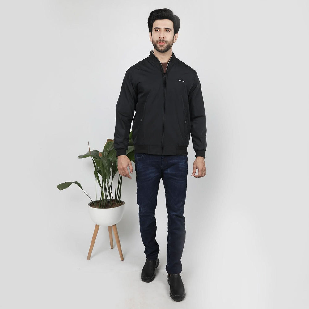 Men's Full Sleeves Jacket - Black, Men's Jackets & Hoodies, Chase Value, Chase Value