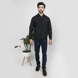 Men's Full Sleeves Jacket - Black, Men's Jackets & Hoodies, Chase Value, Chase Value