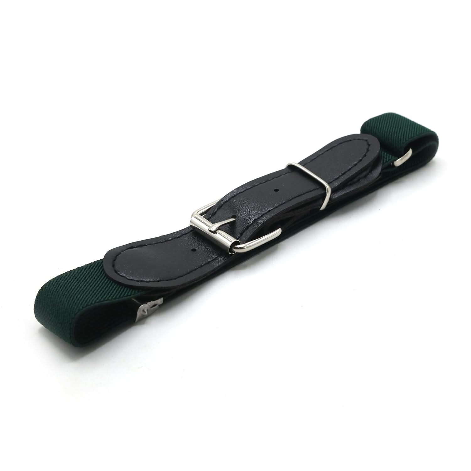 Kids Stretchable Belt - Dark Green, Boys Belts & Gallace, Chase Value, Chase Value