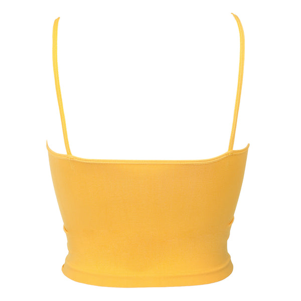 Girls Seamless Camisole - Yellow