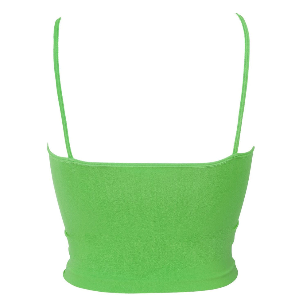 Girls Seamless Camisole - Green, Girls Shameez Camisole & Biddies, Chase Value, Chase Value